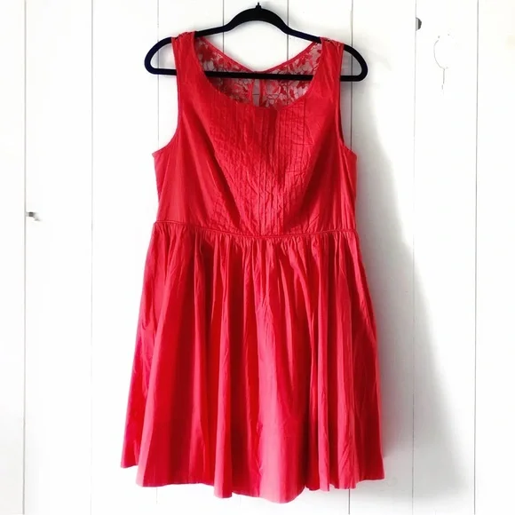 NWT Anthropologie Moulinette Soeurs The Sweet Enticement Dress Size 12P - Picture 3 of 10